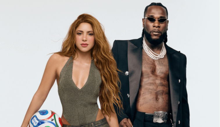 Shakira y Burna Boy presentan “Dai Dai”, himno del Mundial 2026