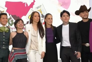 Sheinbaum lanza segunda edición del concurso binacional México Canta