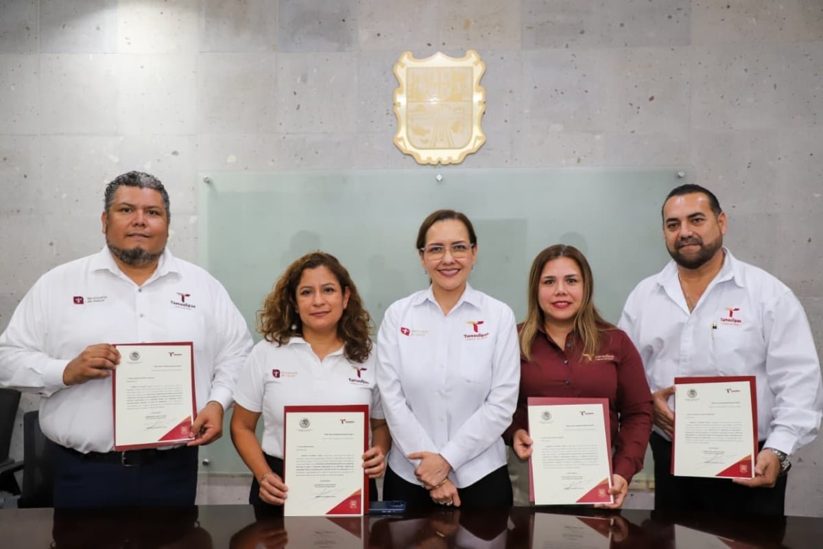 Salud Tamaulipas refuerza equipo con nuevos nombramientos clave