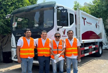 Ciudad Victoria moderniza recolección de basura con nuevo camión