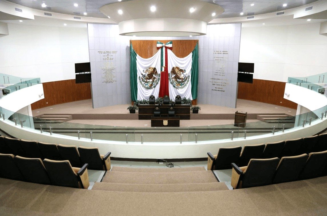 Congreso de Tamaulipas licita renovación de su cubierta central