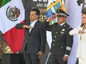 Alcalde de Ciudad Victoria asiste a protesta del Servicio Militar
