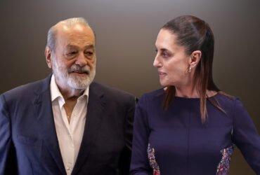 Sheinbaum y Slim critican baja de Moody’s a deuda de México