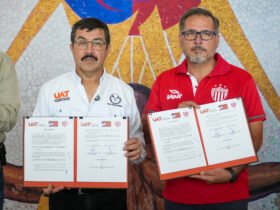 UAT y Club Necaxa firman alianza para impulsar fútbol en Tamaulipas
