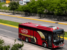 Ruta Conecta opera con normalidad tras choque sin heridos en Victoria