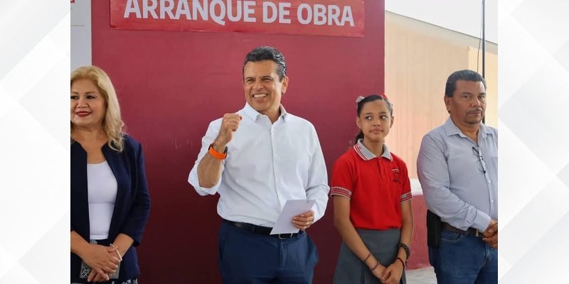 Victoria inicia construcción de aula didáctica en escuela primaria