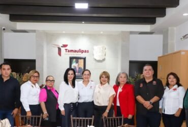 Salud y sindicatos de Tamaulipas acuerdan fortalecer el sector