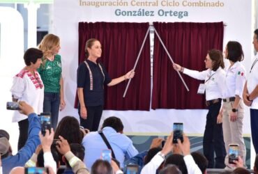 Sheinbaum inaugura planta eléctrica y anuncia fin de apagones en BC