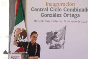 Sheinbaum inaugura planta de CFE y moderniza red en Baja California