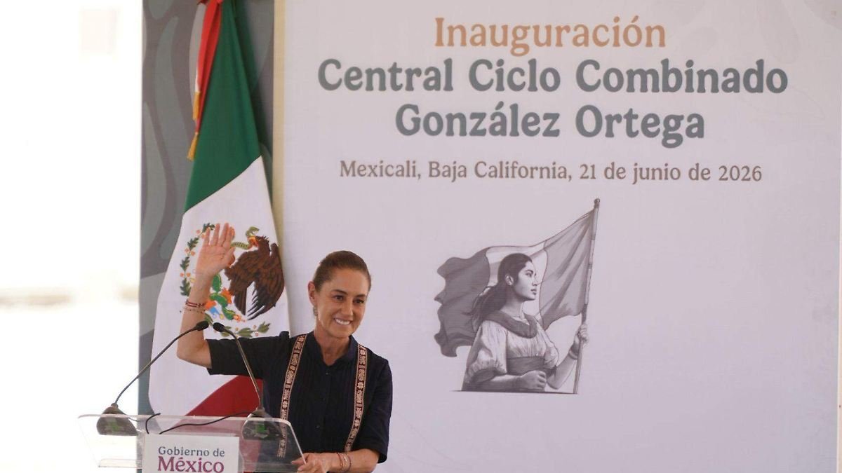 Sheinbaum inaugura planta de CFE y moderniza red en Baja California