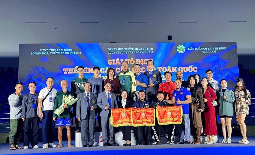 Ciudad Ho Chi Minh gana el Nacional de Culturismo 2026 en Vietnam