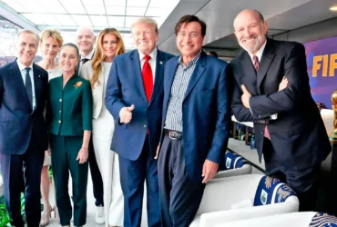 Sheinbaum y Trump coinciden en final del Mundial 2026 en EE UU