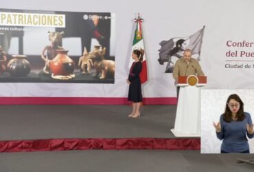 INAH repatria 17 mil bienes culturales durante la actual administración