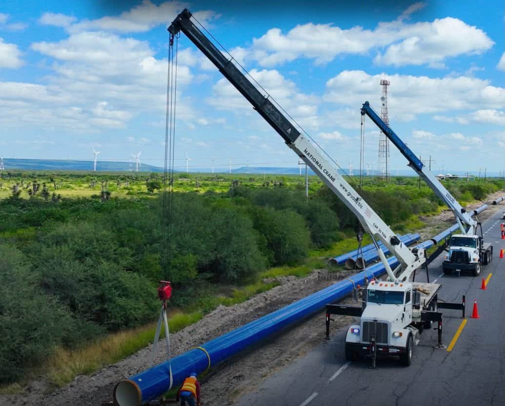 Sheinbaum supervisa obras hidráulicas y programas juveniles en Tamaulipas