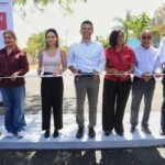 Pavimentan calle Puerto Rico tras 45 años en Ciudad Victoria