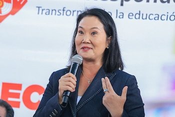 Keiko Fujimori, entre las presidentas mejor valoradas de AL