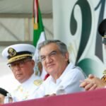 Américo Villarreal lidera desfile de Independencia en Tamaulipas