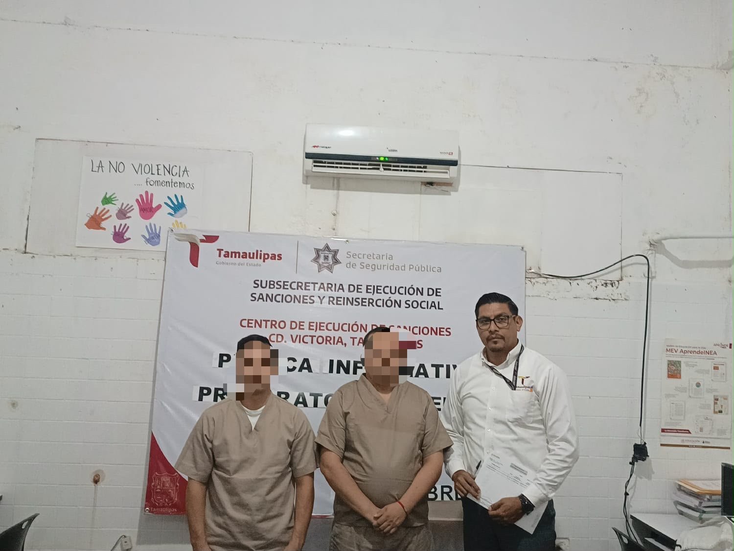 Refuerzan educación para internos en CEDES Victoria, Tamaulipas