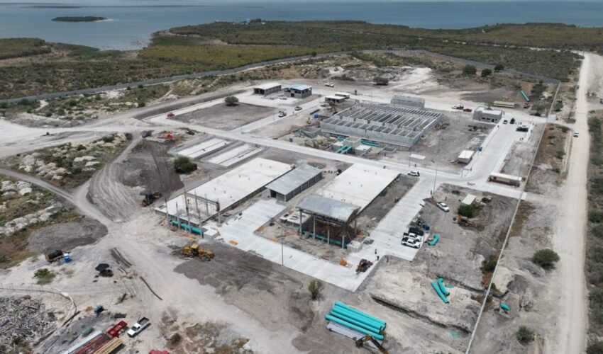 Ciudad Victoria: avanza etapa final de planta potabilizadora