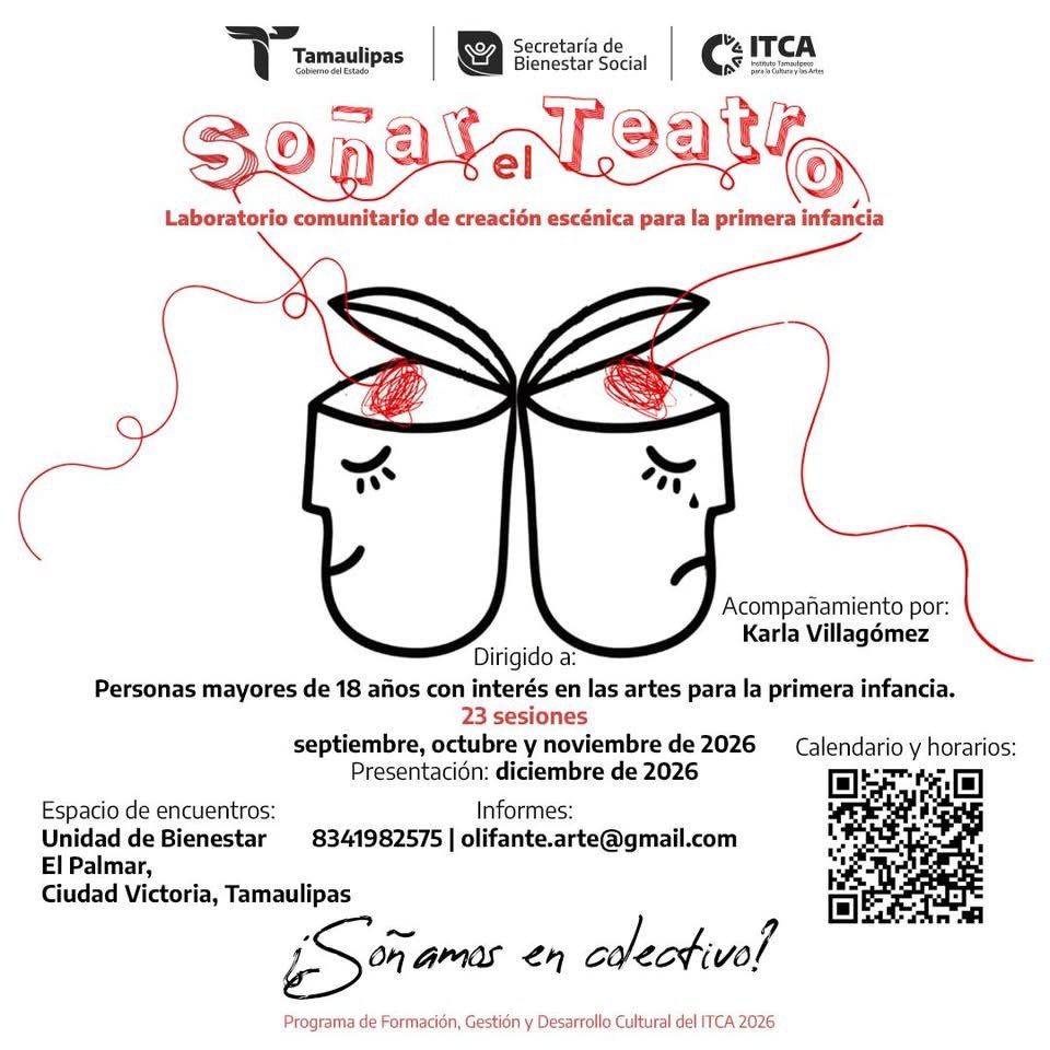 “Soñar el teatro” cambia sede en Ciudad Victoria y sigue gratis