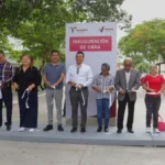 Ciudad Victoria entrega nueva calle de concreto en Las Playas