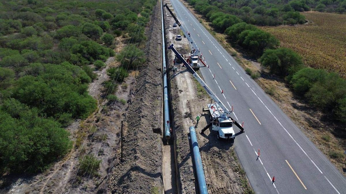 Avanza 57% acueducto en Tamaulipas para Ciudad Victoria
