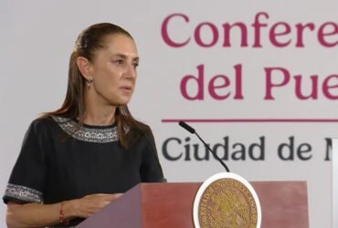 Sheinbaum pide apoyo sindical al IMSS tras alza salarial de 8%