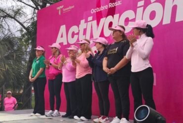 Victoria realiza zumbatón para prevención del cáncer de mama