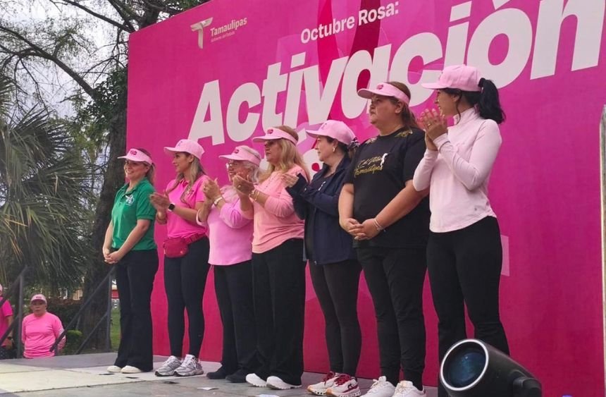 Victoria realiza zumbatón para prevención del cáncer de mama